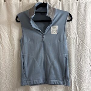 Oiselle Light Blue Reflective Vest. Size S.